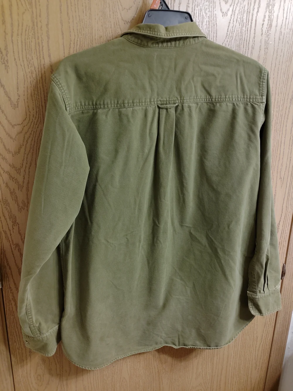 GS Olive Green Lightweight Shirt Jacket - Men's Casual Layering